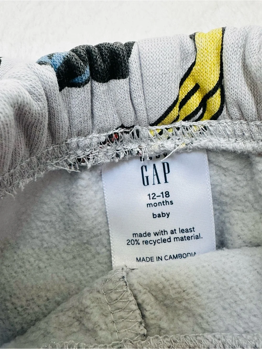 GAP Toddler Hoodie & Sweatpants Set - Construction Trucks